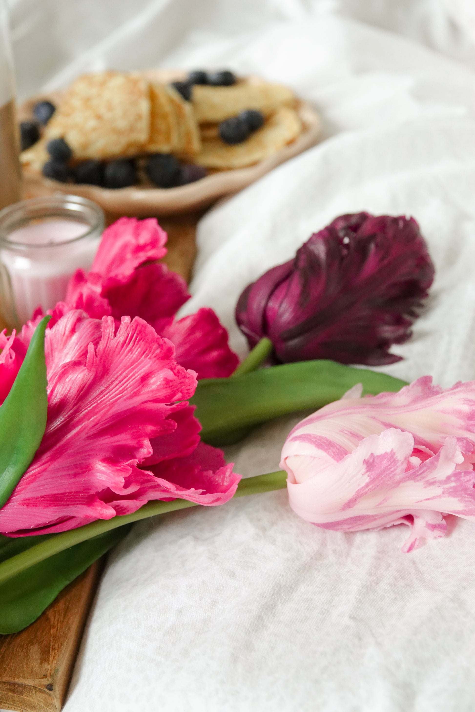 Fleuramour Papegaaitulp roze sfeerimpressie