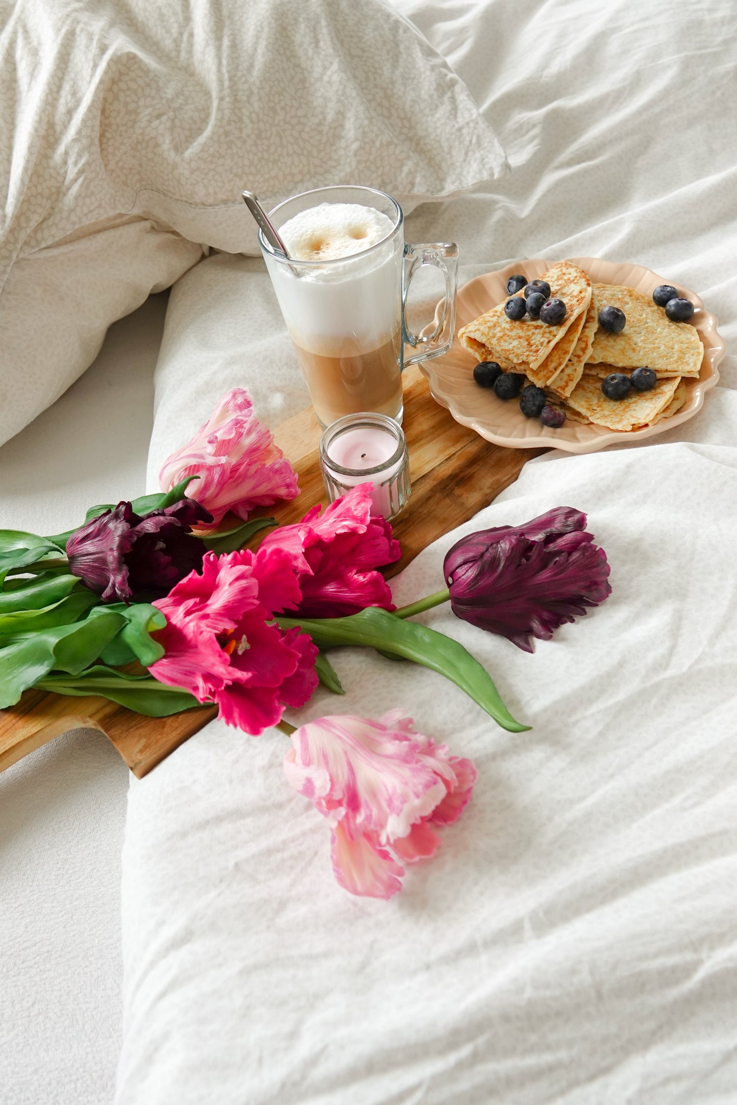 Fleuramour Papegaaitulp roze sfeerimpressie