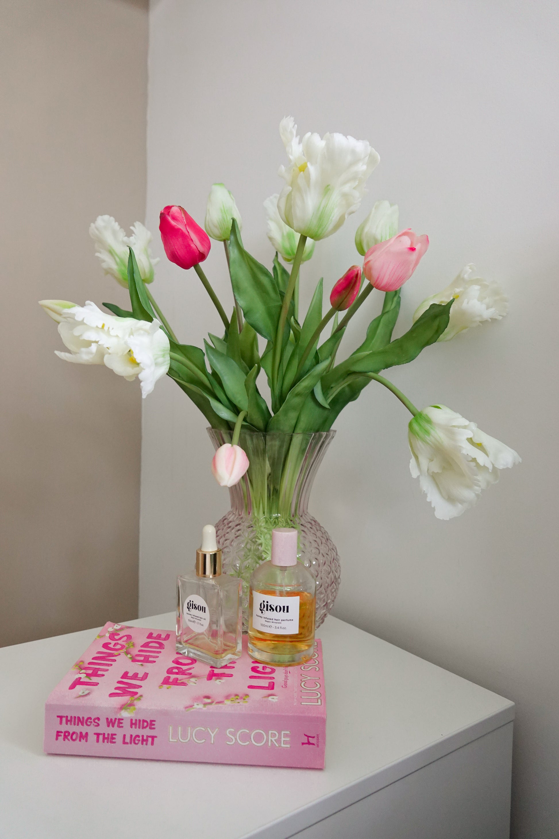 Fleuramour tulpen roze wit sfeerimpressie 