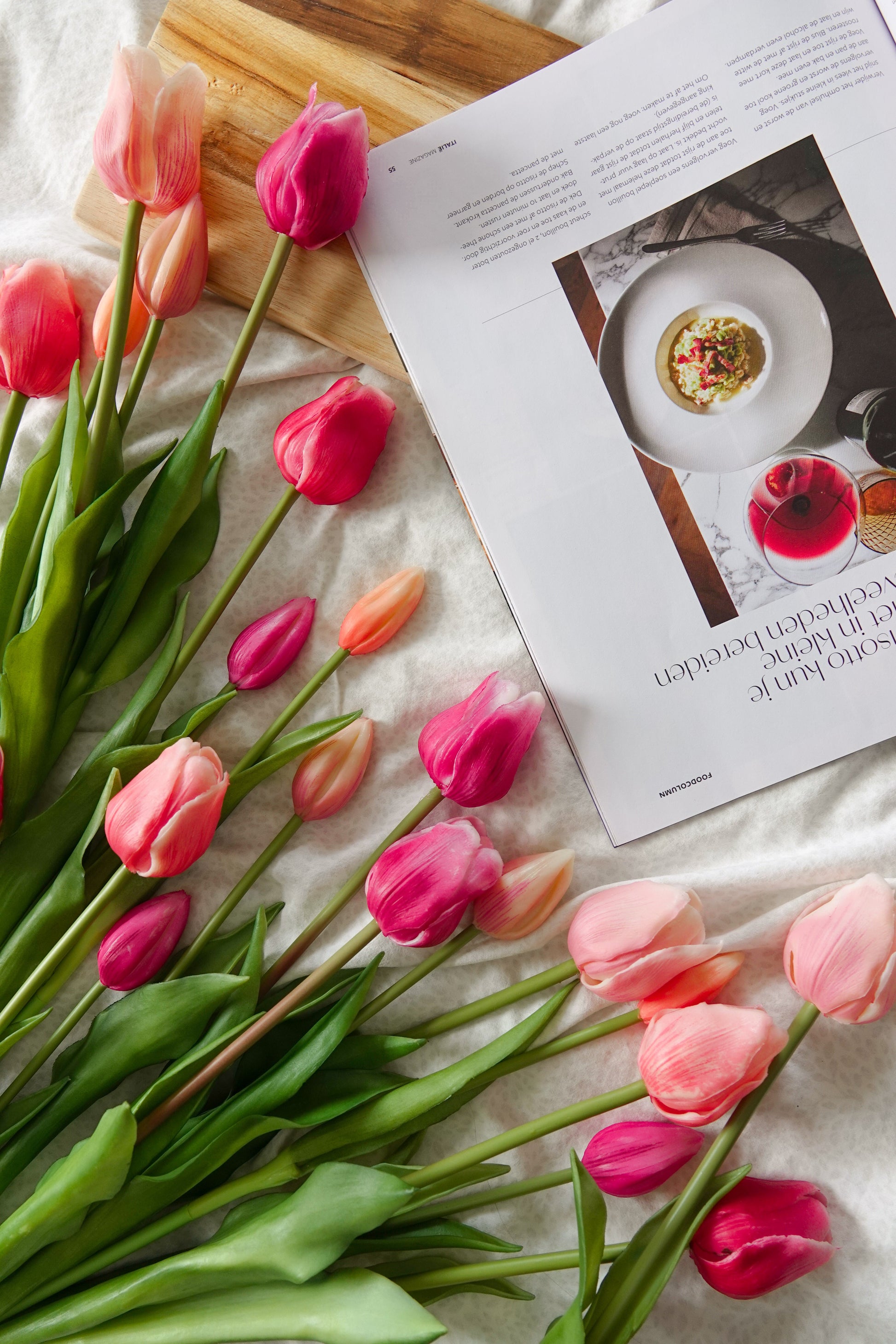 Fleuramour tulpen roze sfeerimpressie