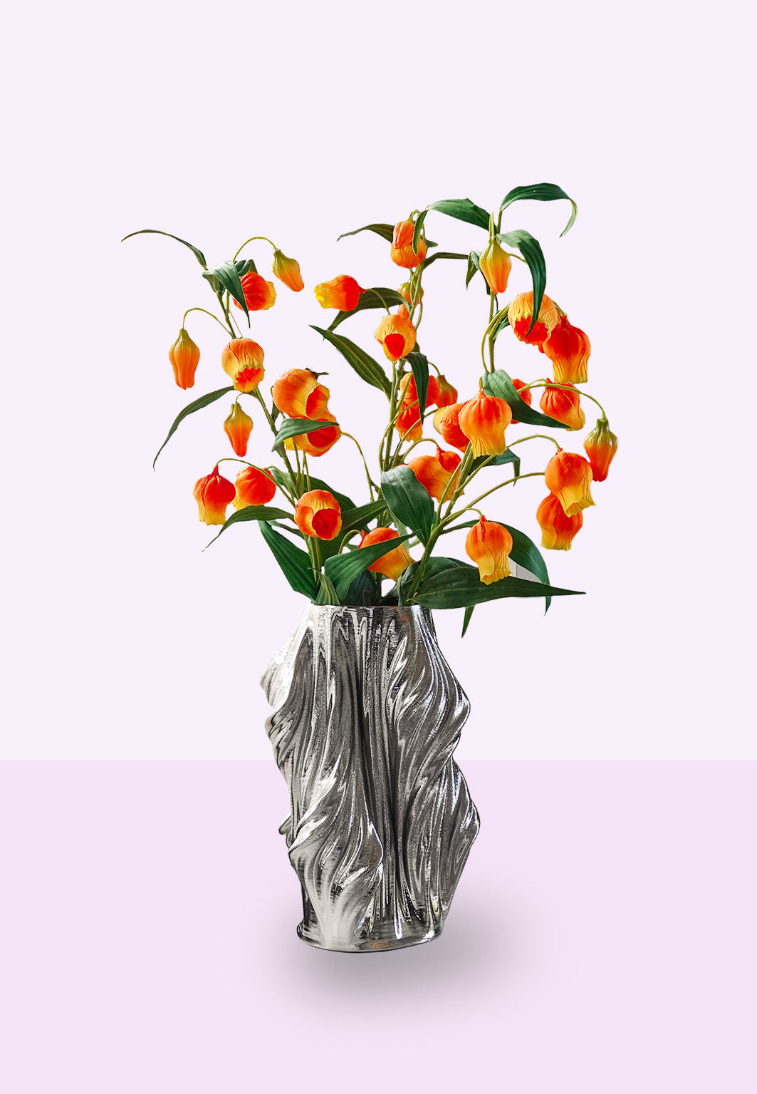 Zijden tak Pollie in vaas Siep sfeerimpressie